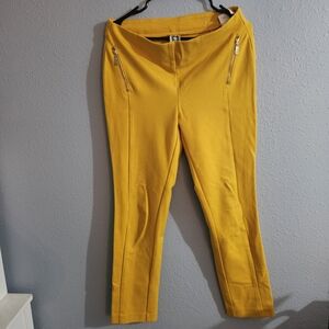 Anne Klein‎ Mustard Yellow Dress Pants, Size Medium